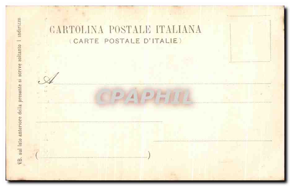 CPA Venezia palazzo Ducale Sala dell Anticollegio Il ratio di Europa Veronese — Rückseite