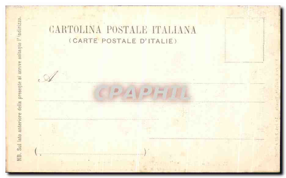 CPA Venezia palazzo Ducale Sala dell Collegia L industria Veronese — Rückseite