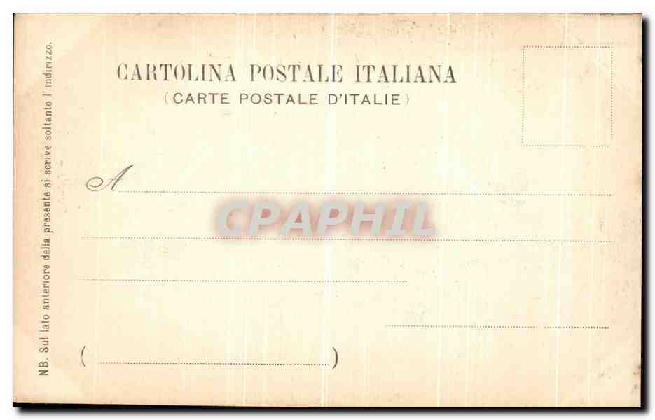 CPA Venezia palazzo Ducale Sala del Collegio L Abbondanza Veronese — Rückseite