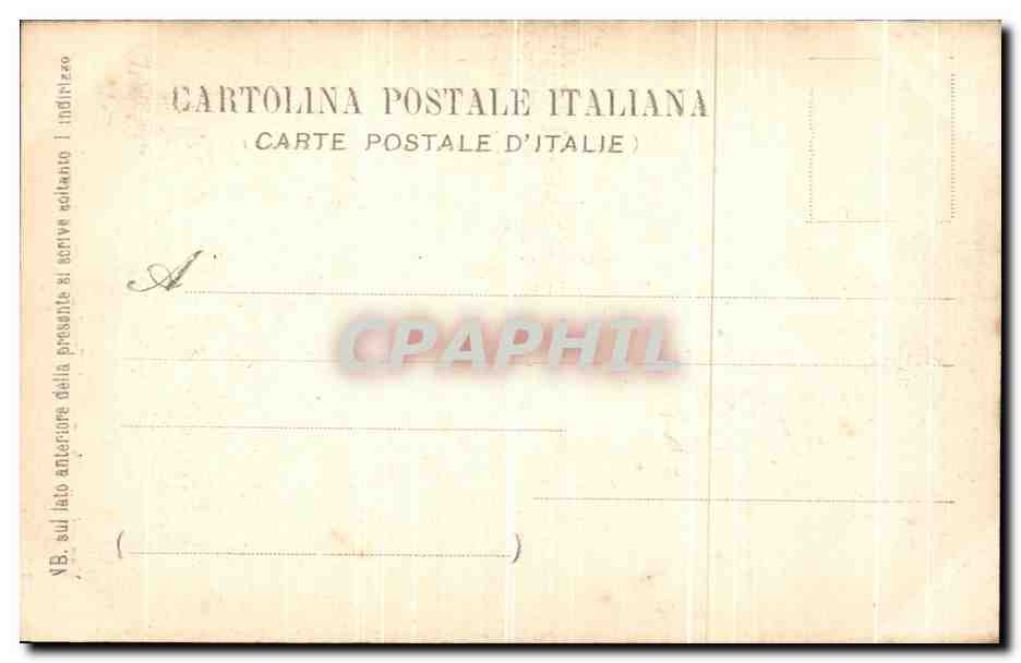 CPA Venezia Chiesa dei Frari Dettaglio dell Ancona la Vergine col Bambino — Rückseite