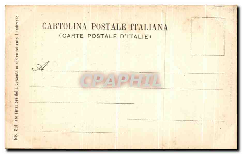CPA Venezia Chiesa dei Frari Dettaglio dell Ancona — Rückseite