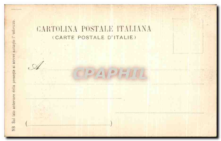 CPA Venezia Accademia di Belle Arti La Madonna col Figlio — Rückseite