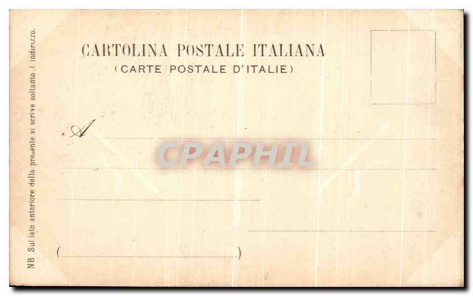 CPA Venezia Accademia di Belle Arti Venere dominatrice del mondo allegeria — Rückseite