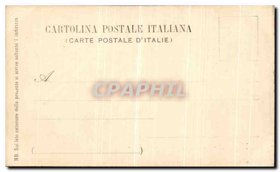 CPA Venezia Accademia di Belle Arti L Annunziazione Paolo Veronese — Rückseite