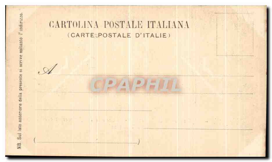 CPA Venezia Accademia di Belle Arti Ji Convito del Signore in Casa Levl — Verso