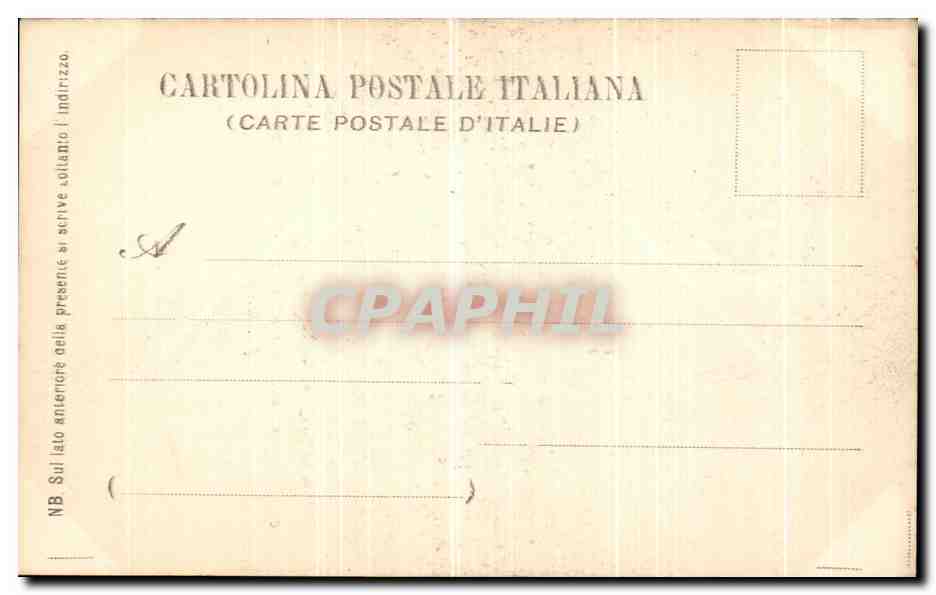 CPA Venezia Accademia di Belle Arti Orsala con lo spose le Vergini incontrata da papa ciriaco — Rückseite