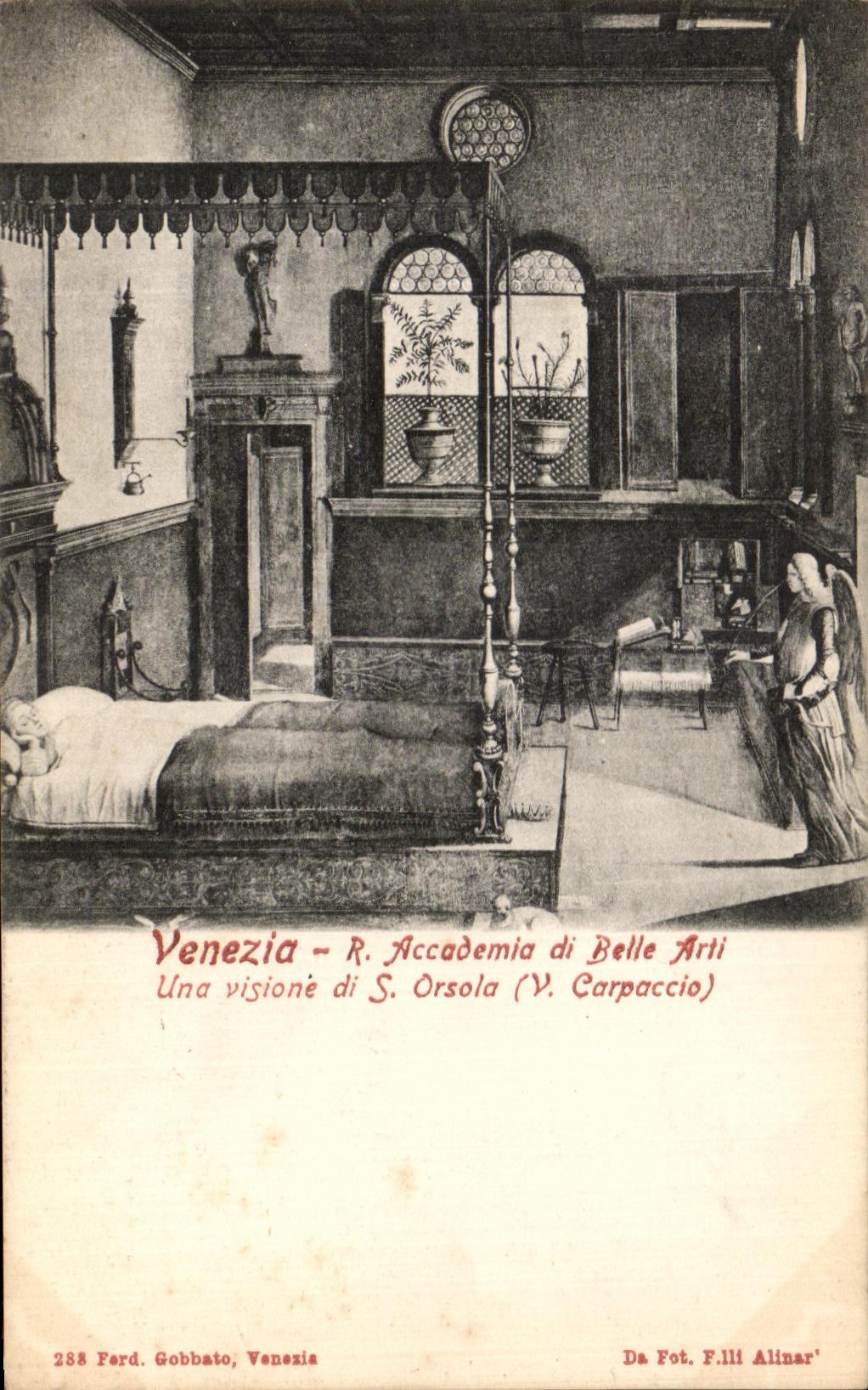 CPA Venezia Accademia di Belle Arti Una Visione di S Orsola Carpaccio