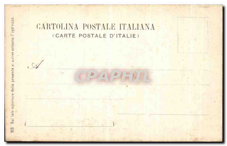 CPA Venezia Accademia di Belle Arti L Assunta — Rückseite