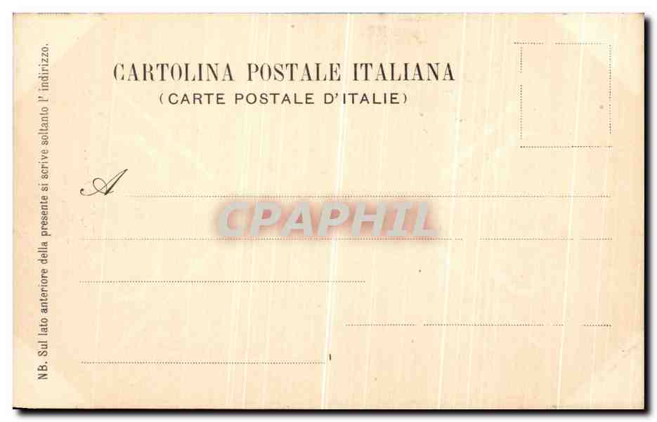 CPA Firenze Musee S Marco S Pietro S Pietro martire che accenna al silenzio — Rückseite