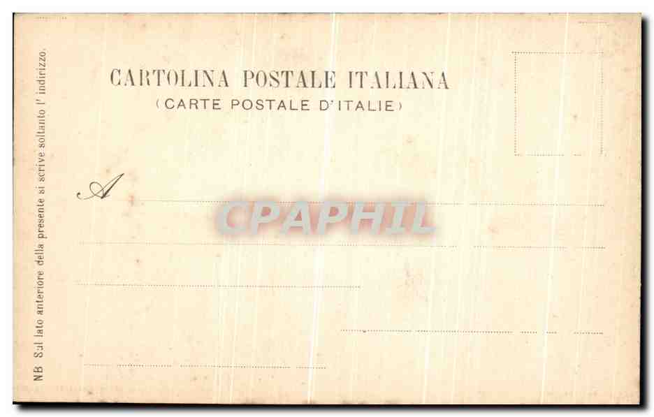 CPA Firenze S marina Degil Inncenti Jesta Della Vergine  — Rückseite