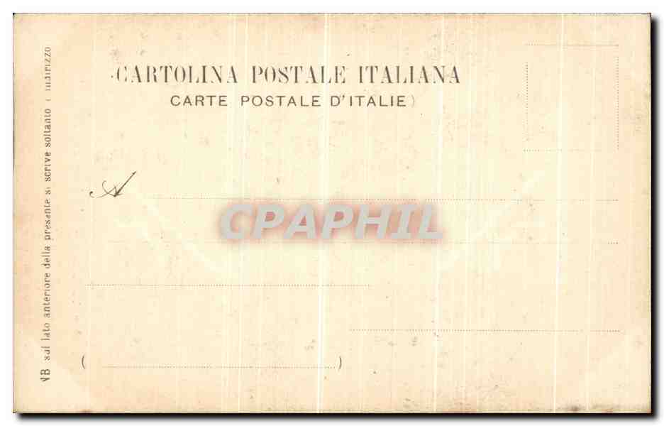 CPA Como Cattedrale L Adorazione dei re Magi B Luini — Rückseite