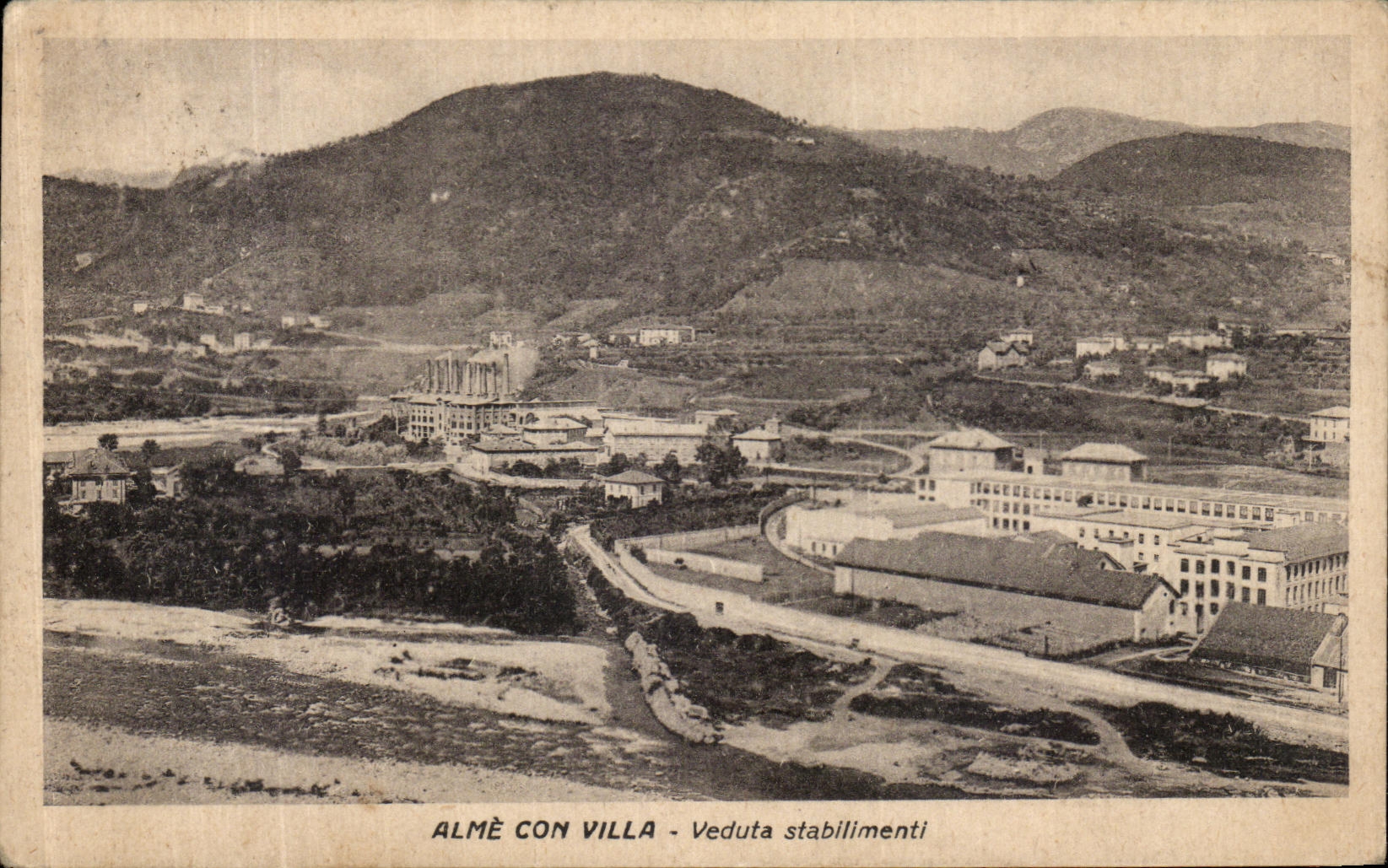CPA Alme Con Villa Veduta Stablimenti