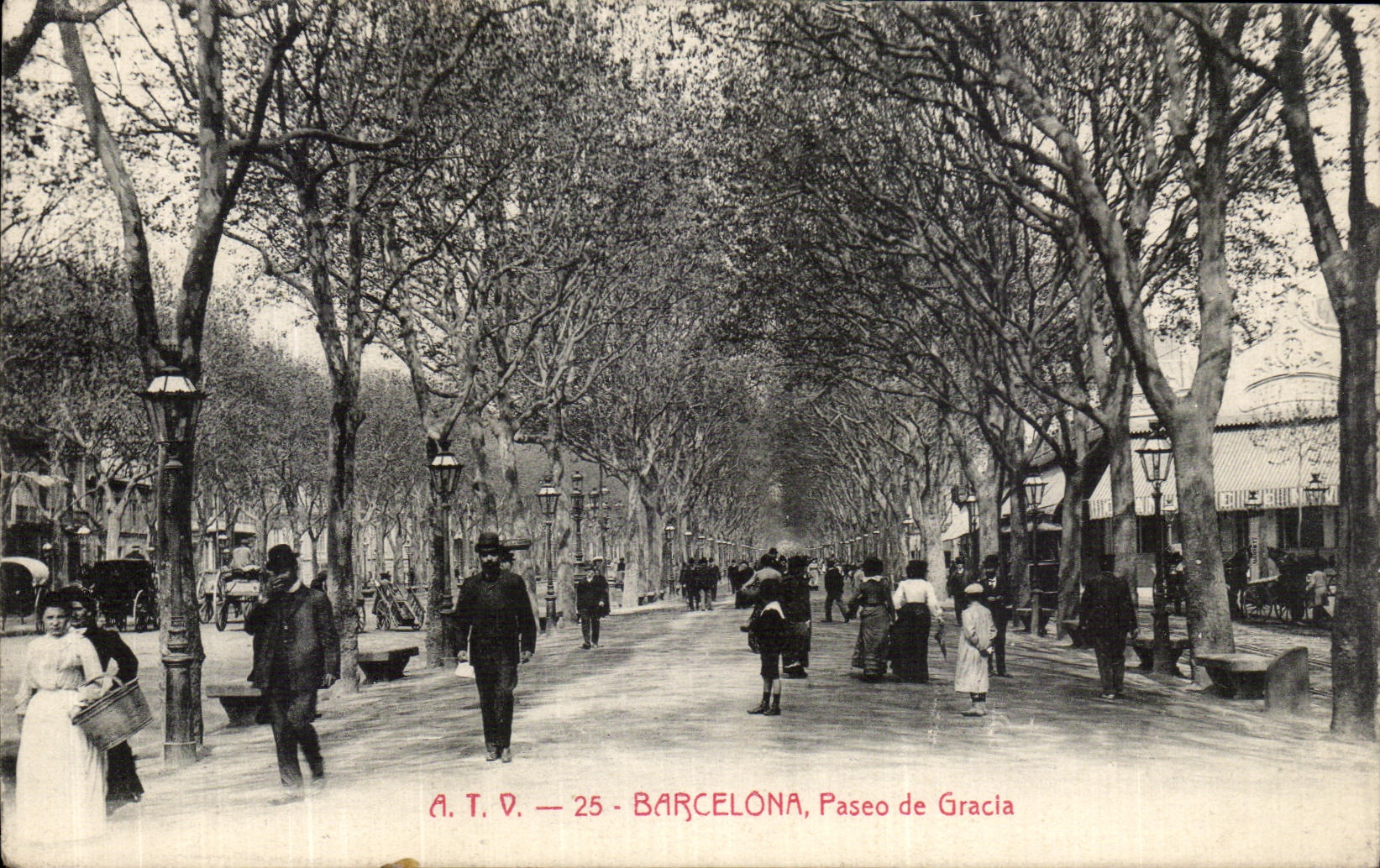CPA Barcelona Pasedo De Gracia