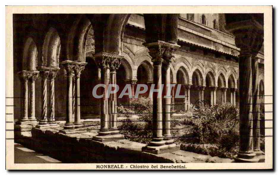 CPA Monreale Chistro dei Benedettini