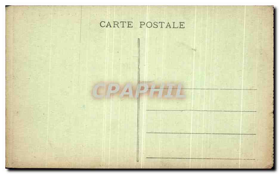 CPA Maroc Casablanca Le phare d El Hank  — Verso