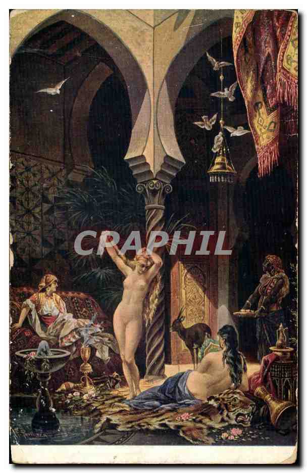 CPA Au Harem 