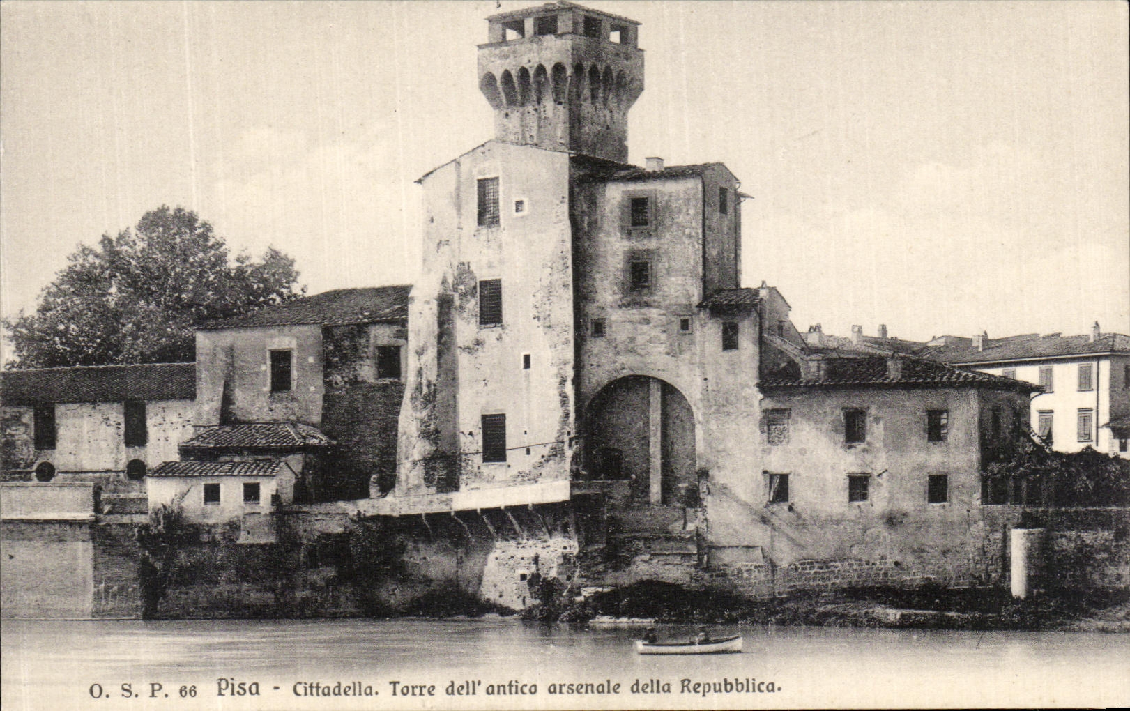 CPA Pisa Pulpito Cittadella Torre dell antico arsenale della Repubblica