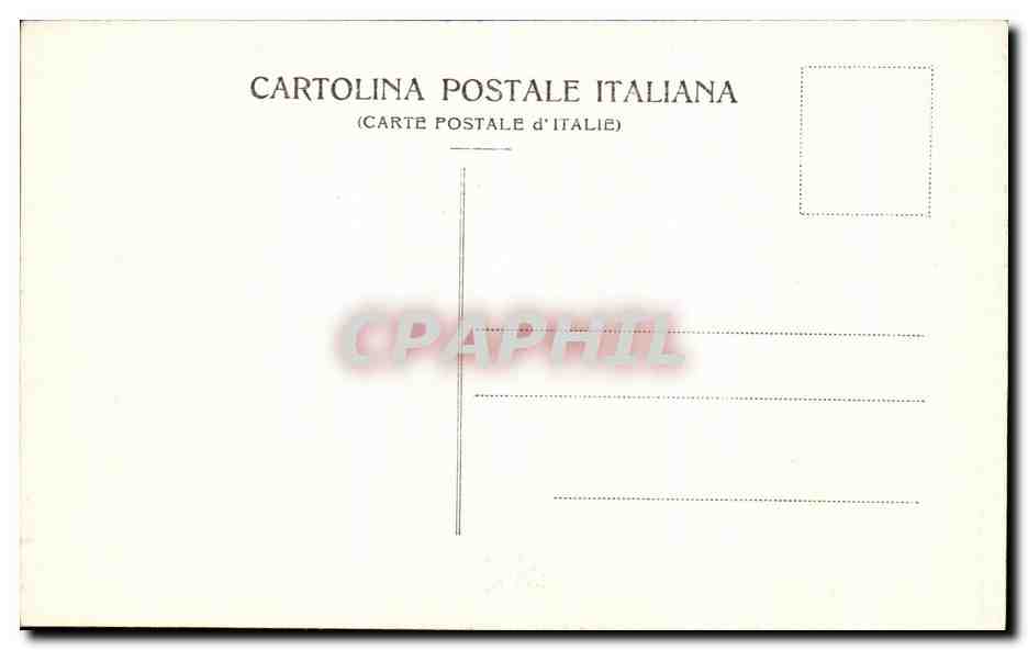CPA Pisa Campo Santo Statua di Giovanni Pisano — Rückseite