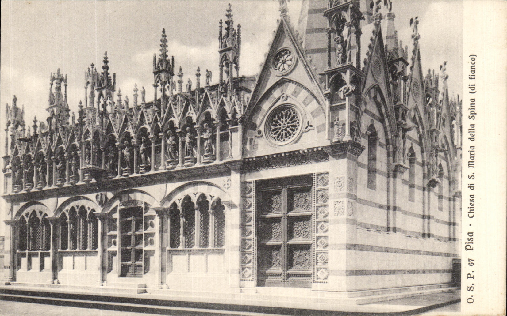 CPA Pisa Chiesa di Maria della Spina