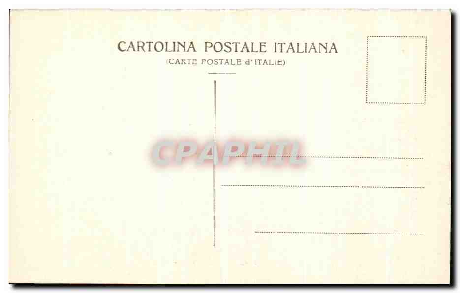 CPA Pisa Camp Santo Oalleria Interno Sud — Rückseite