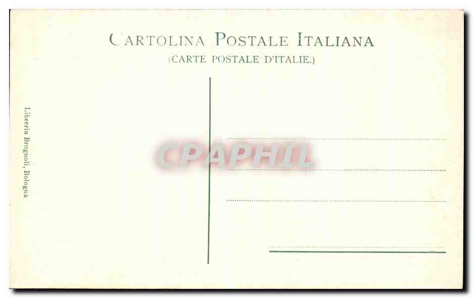 CPA Bologna Palazzo Bevilacqua — Rückseite