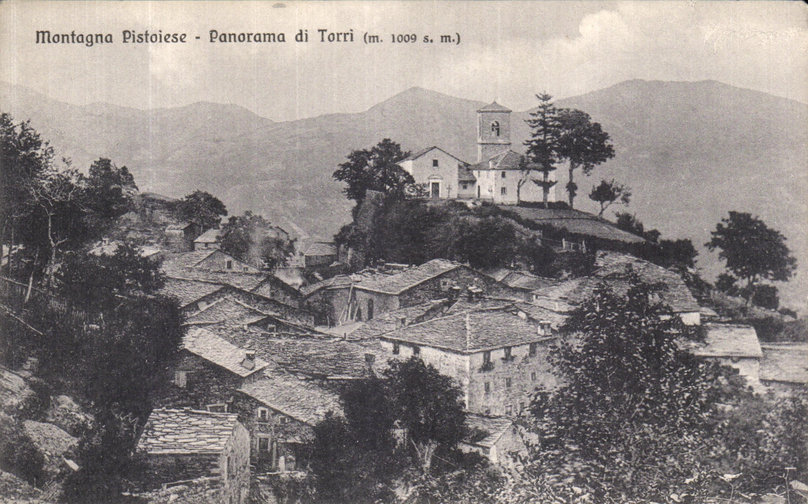 CPA Panorama montagna Pistoiese di Torri
