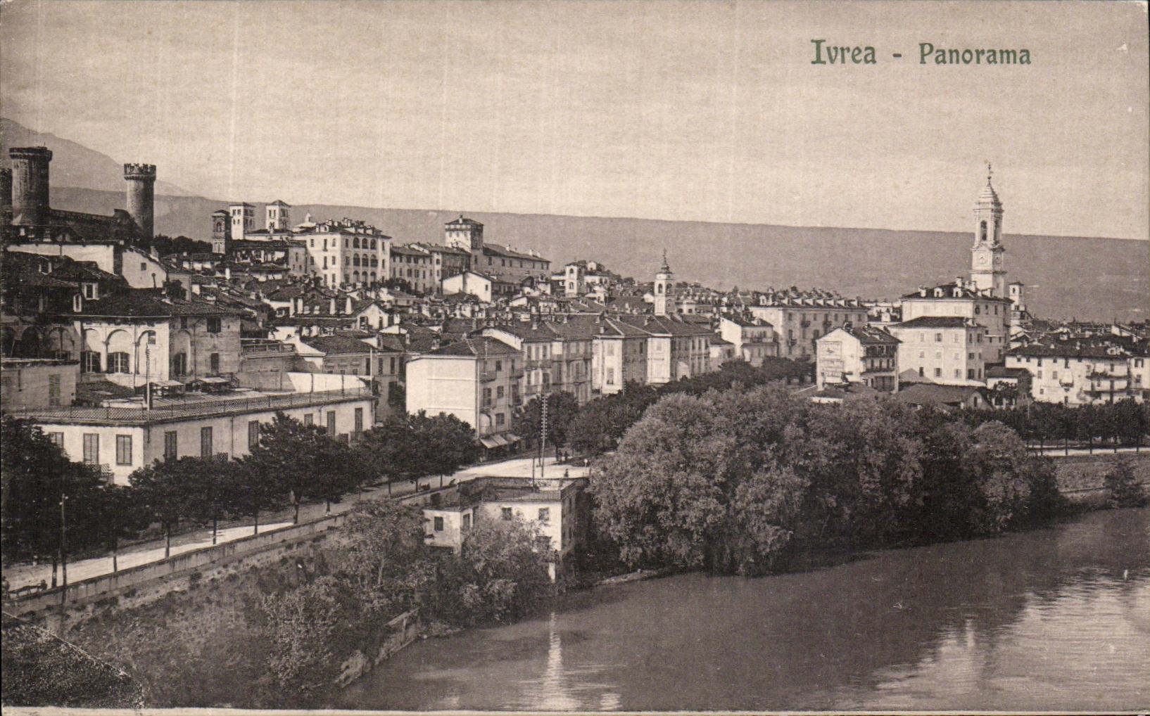 CPA Ivrea Panorama