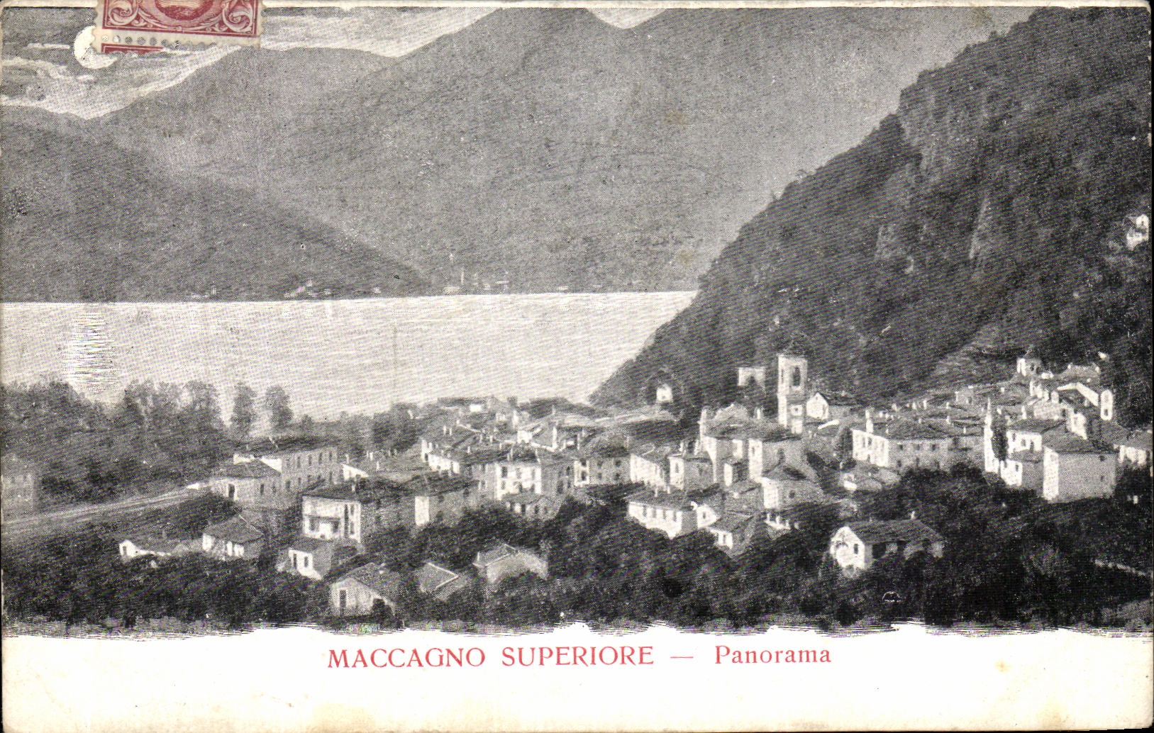 CPA Maccagno Superiore Panorama