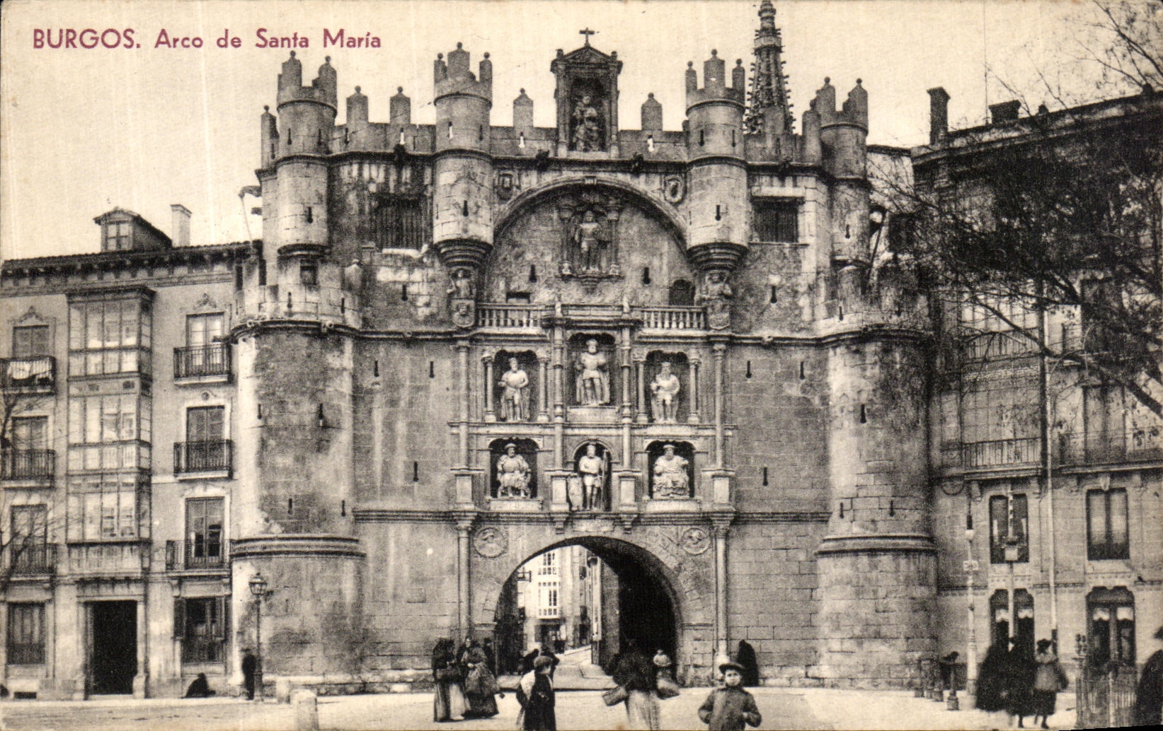 CPA Burgos Arco de Santa Maria