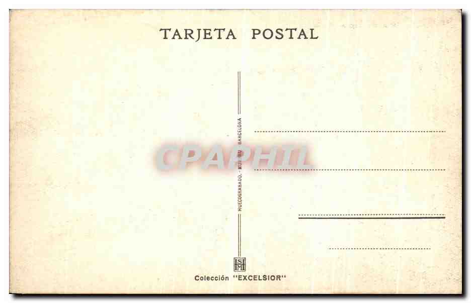 CPA Burgos Arco de Santa Maria — Rückseite
