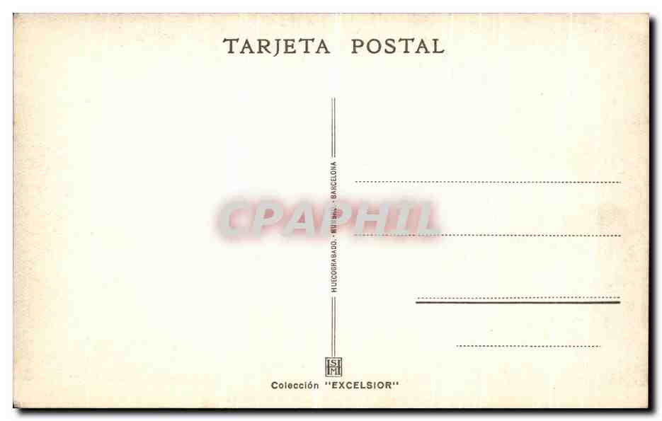 CPA Burgos Huelgas Las Claustrilles  — Rückseite
