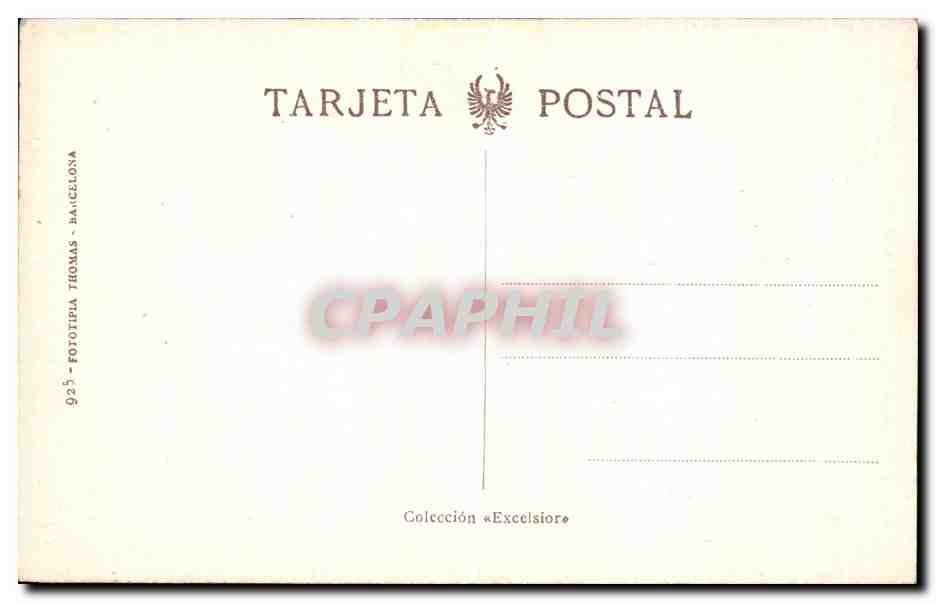 CPA Burgos Catedral Puerta del Sacramento — Rückseite