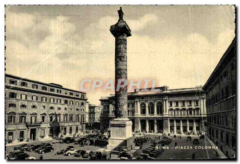 CPA Roma Colonna Square La Place Colonna Colonna Platz 