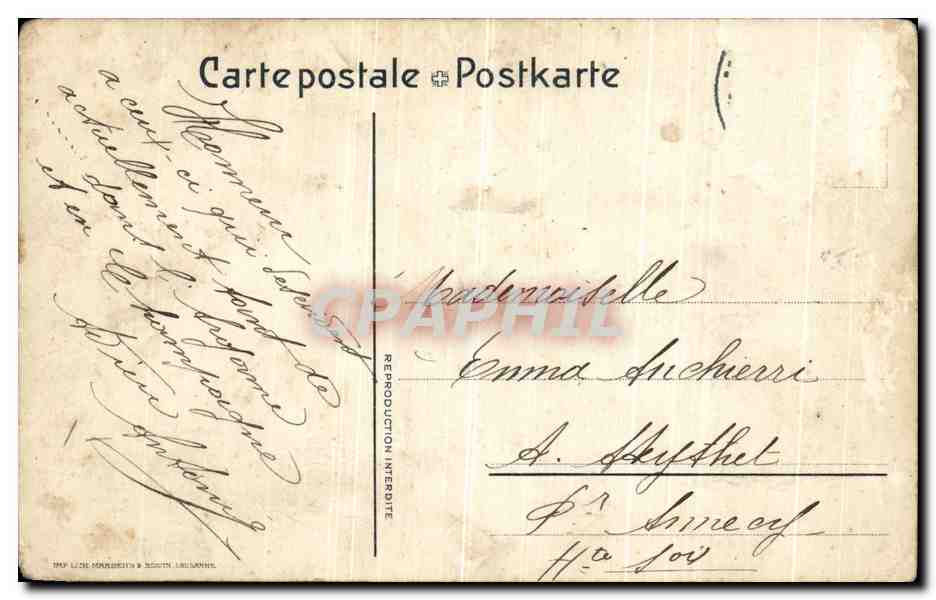 CPA Les Turcos a Charleroi La Guerre 1914 Militaria  — Rückseite