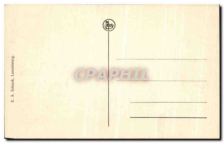 CPA Luxembourg Clausen et Ville Haute — Verso
