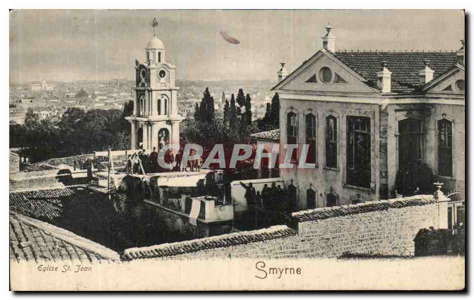 CPA Smyrne Eglise St Jean