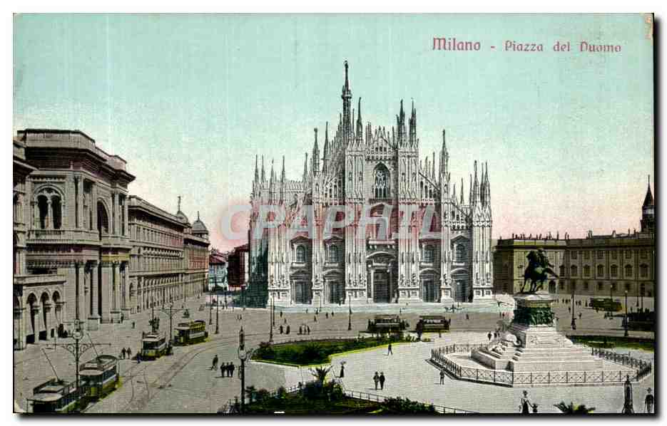 CPA Milano Piazza de Duomo