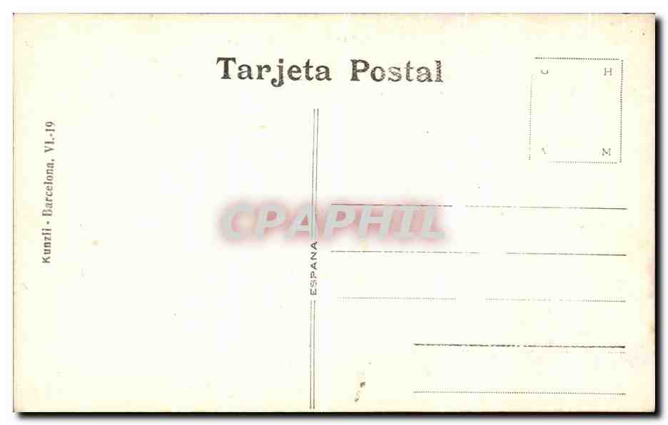 CPA Grand pere et enfa t — Verso