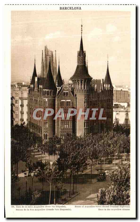 Casa de la calle Arguelles — Grand Via Diagonal — L. Rolain, fot. - Barcelona