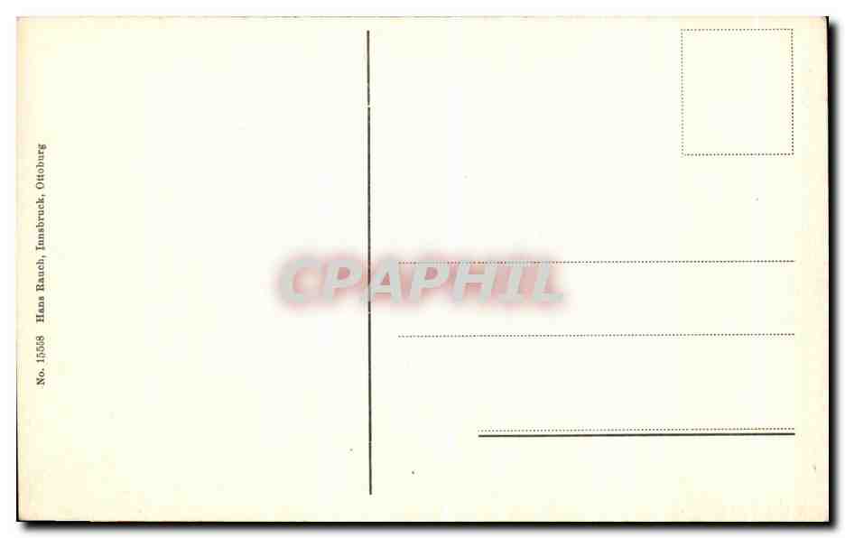 CPA Luftkurort jgls mit Serles und Habicht  — Rückseite