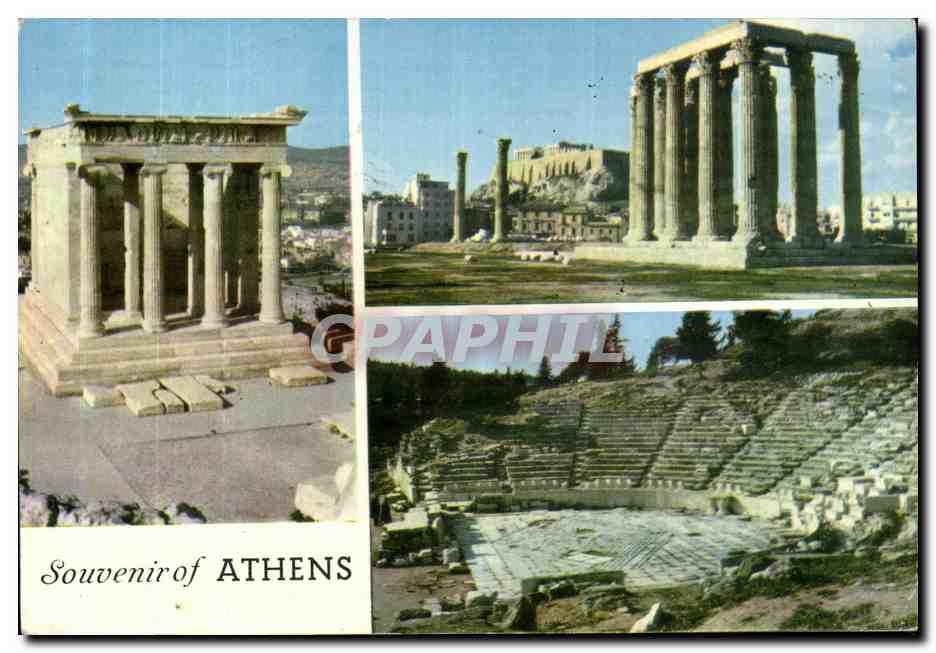CPM Souvenir of Athens 