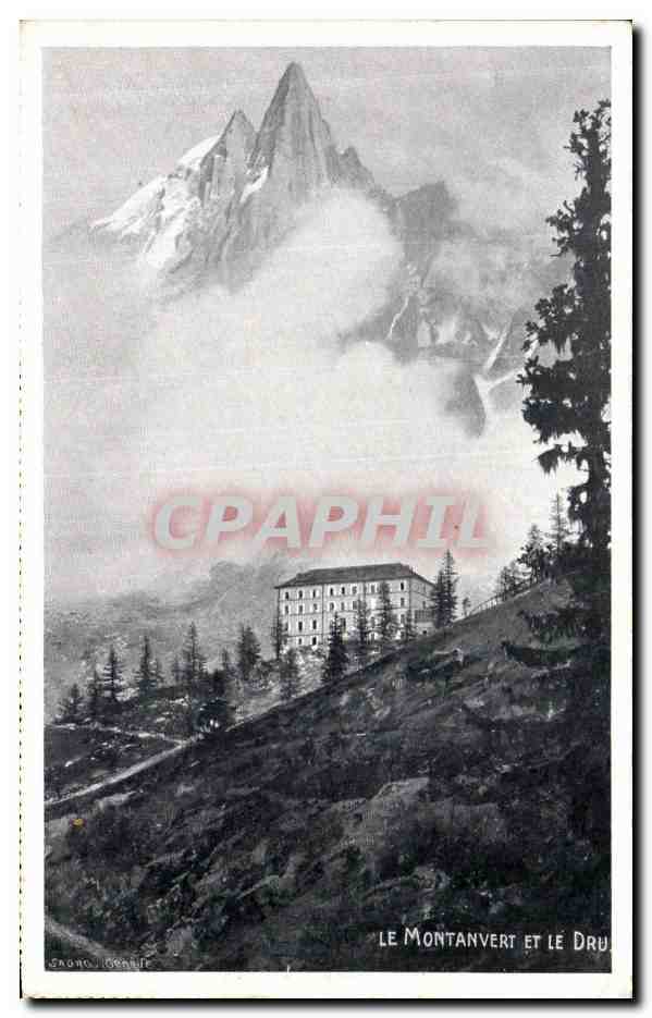 CPA Le Montanvert Et Le Dru 