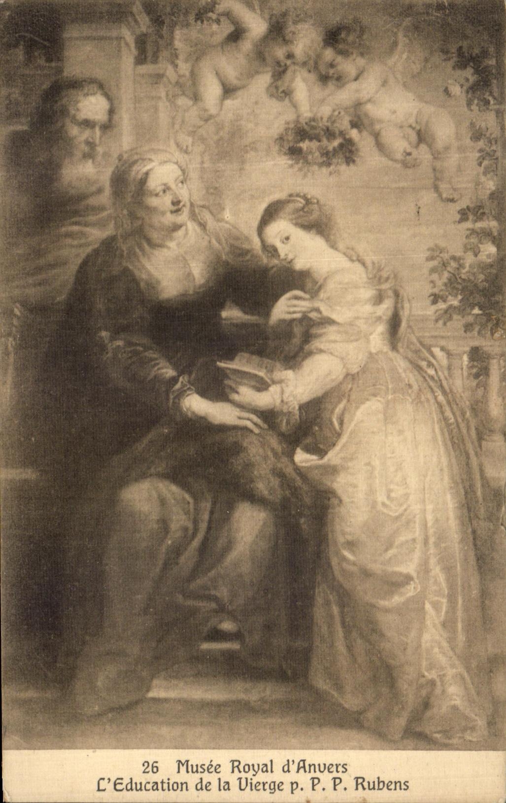 L'Éducation de la Vierge — Musée Royal d'Anvers — P. P. Rubens