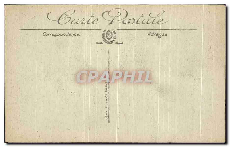 CPA Biskra Rue des Ouled Nails Algerie  — Back