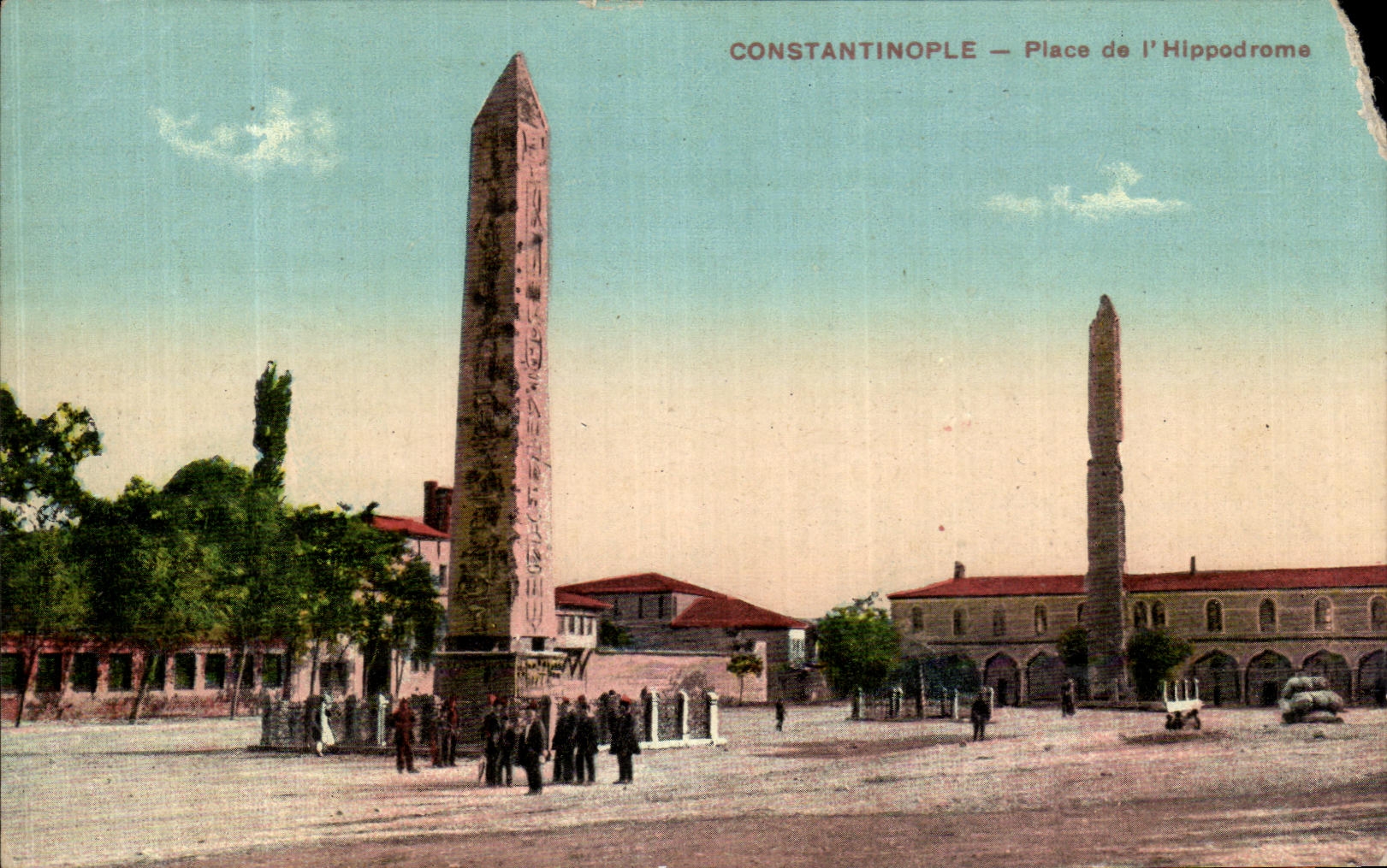 CPA Constantinople Place de l Hippodrome