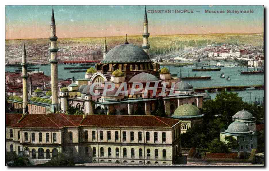 CPA Constantinople Mosquee Suleymanie Turquie 