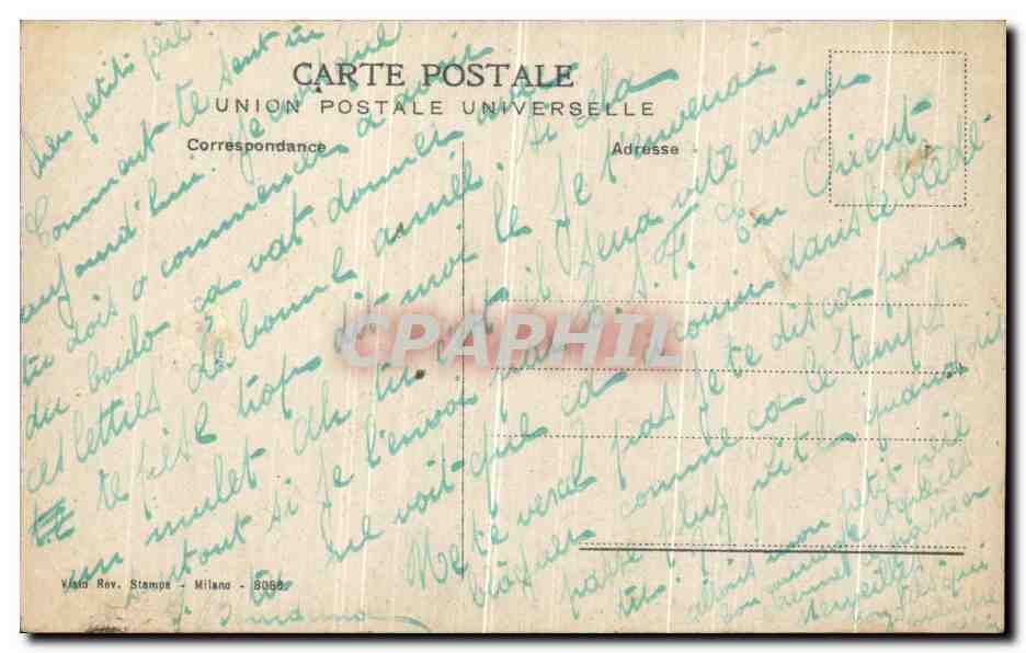 CPA Constantinople Mosquee Suleymanie Turquie  — Verso