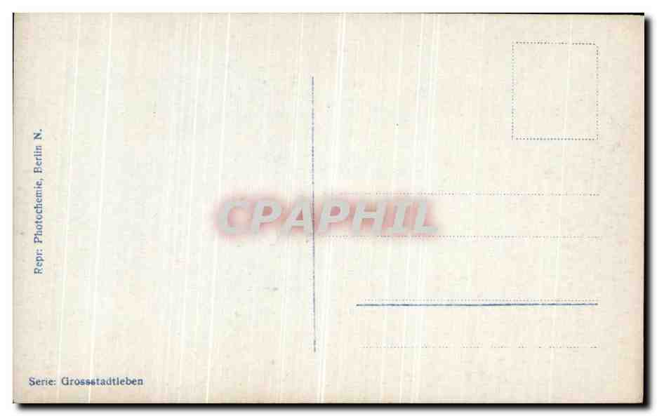 CPA Leipzig Grosstadtheben Reichs Gericht  — Back