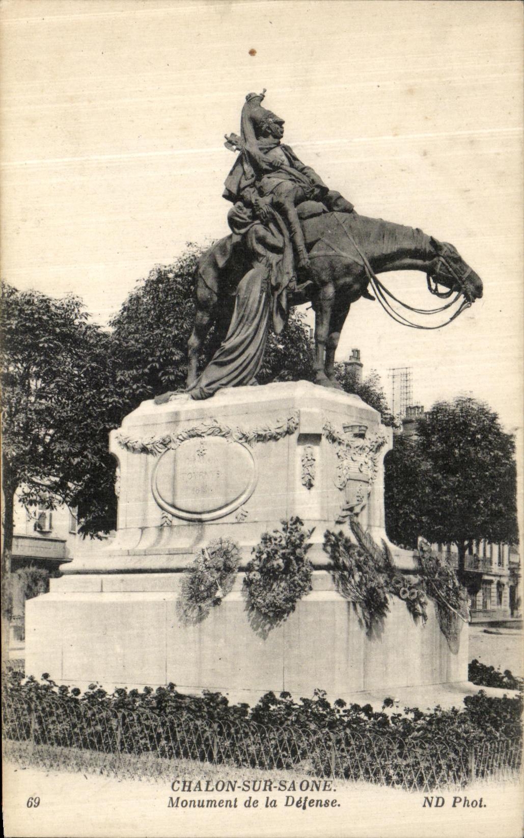 Chalon-sur-Saône — Monument de la Défense — ND Phot. n°69