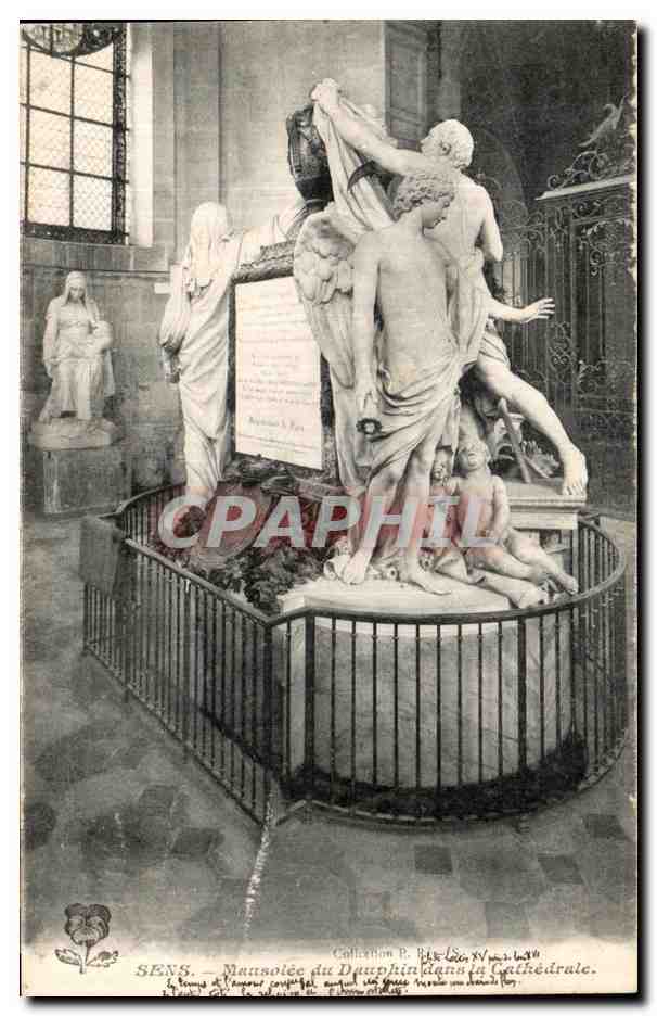 SENS — Mausoleum des Dauphins in der Kathedrale — Sammlung R. P. Nr. XV